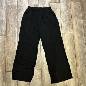 Sz M Briggs Black Linen Pants